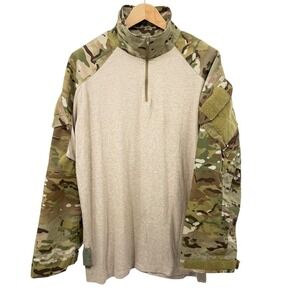 Crye Precision Army Custom Combat Shirt Multicam Ripstop 1/4 Zip Tactical XL USA